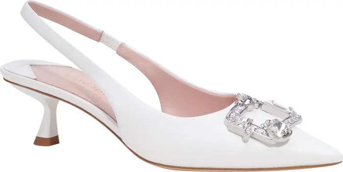 renata pointed toe kitten heel slingback pump (Women) | Nordstrom