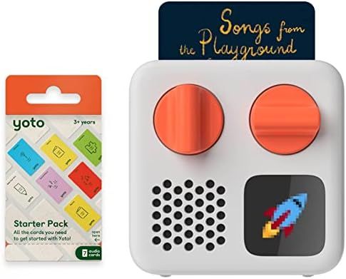Yoto Mini – Kids Audio & Music Player | Children’s Speaker Plays Audiobook Cards, Radio, Educ... | Amazon (US)