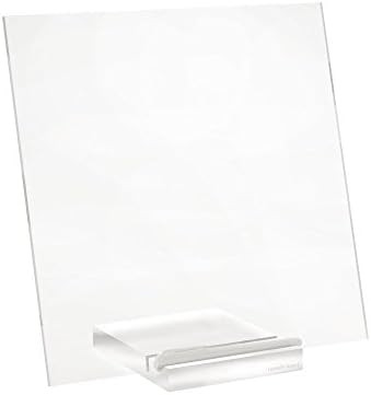 russell+hazel Acrylic Memo Tablet, Dry Erase Board and Marker, Clear 12” x 6” x 11.5” (3138... | Amazon (US)