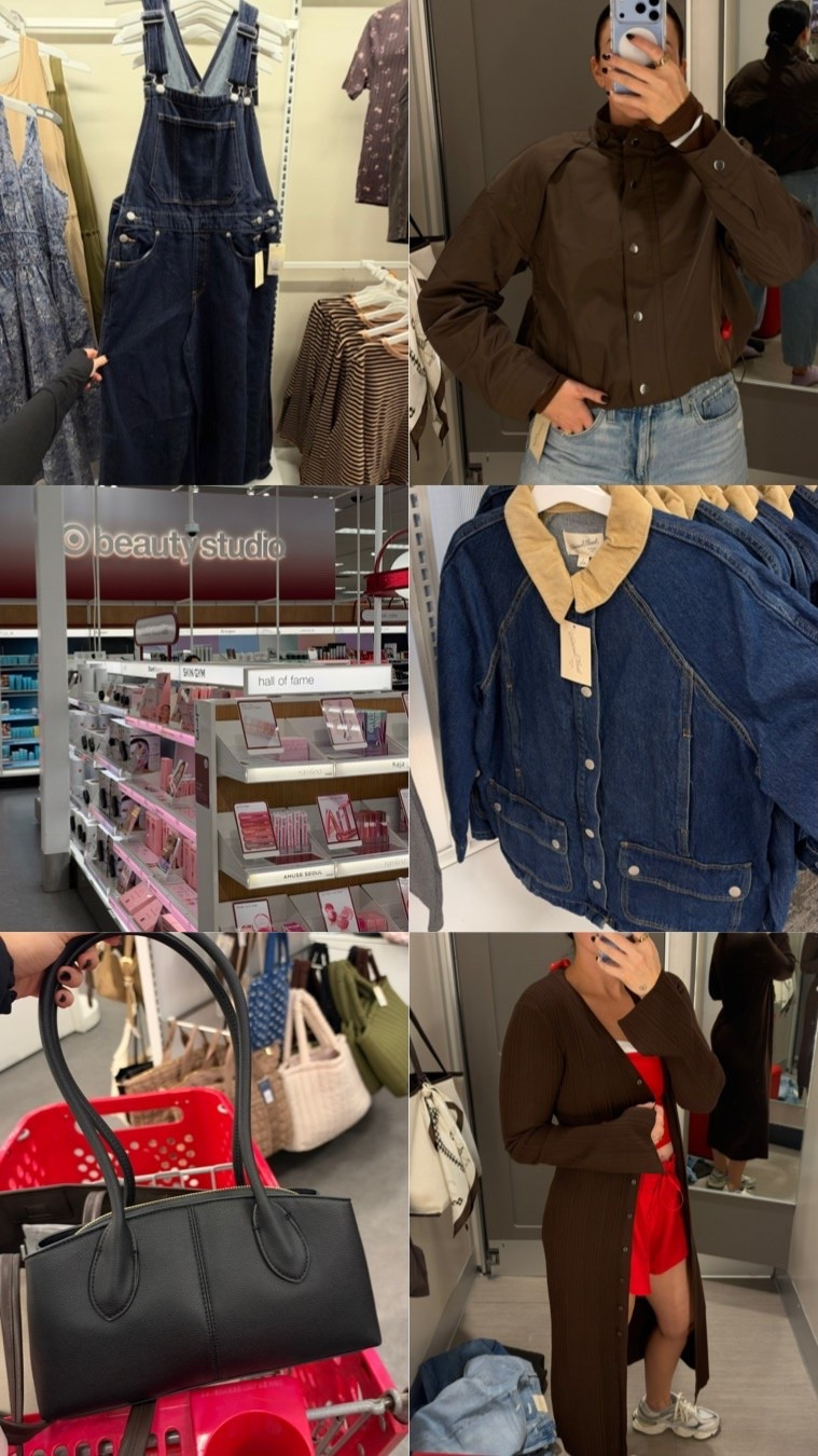 Some of these Target prices shocked me, but I will say the quality does seem to be better. I got the brown jacket, striped long sleeve, and the brown dress/sweater

#LTKmomlife #LTKselfcare #LTKdayinmylife