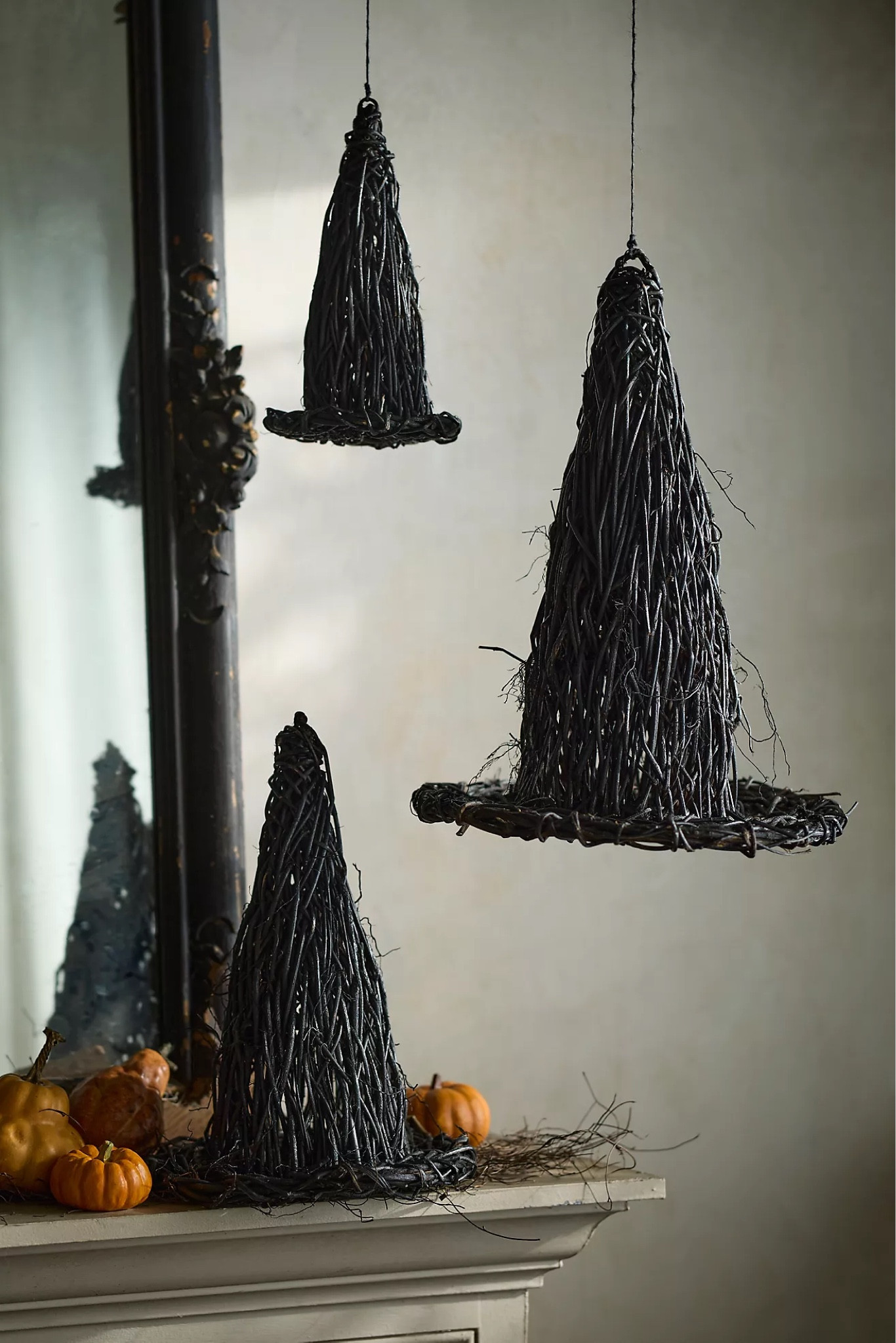 Terrain Halloween Decor
Black Vine Witch Hat
Fall decor
Halloween mantle decor


#LTKHome #LTKSeasonal