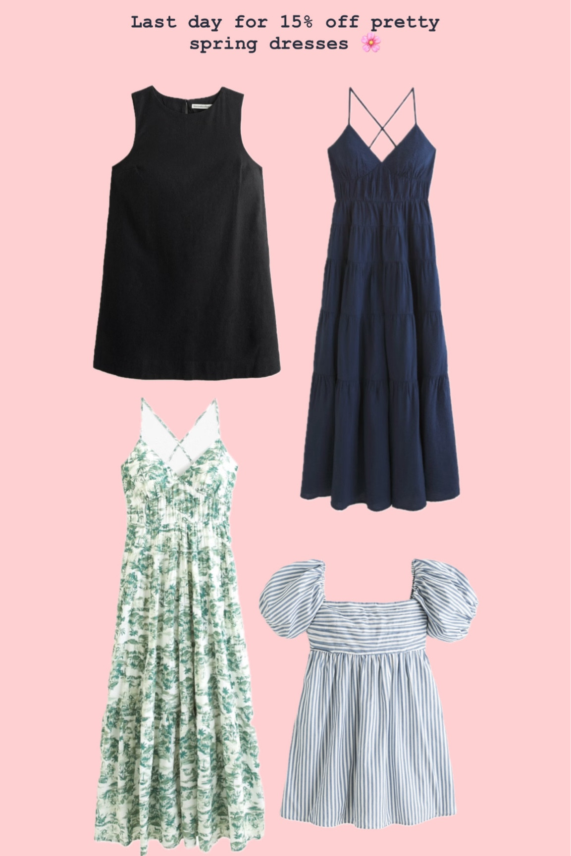 Spring dresses for 15% off last day!! #springdress #abercrombie #salealert #springfashion #springstyle #springoutfit #outfitinspo #outfitinspiration #preppy 

#LTKsalealert #LTKstyletip #LTKfindsunder100