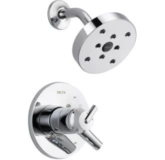 Trinsic Monitor 17 Series Dual Function Pressure Balanced Shower Only with Integrated Volume Cont... | Build.com, Inc.