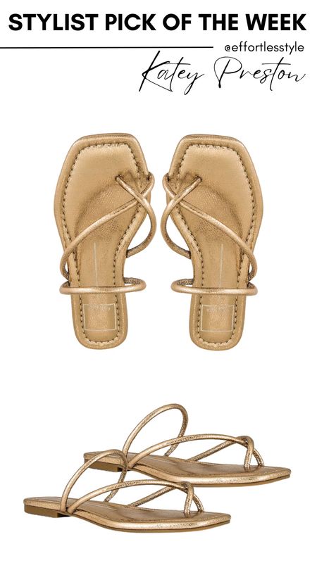 For those of you who have been following us for a while, you know we love a gold sandal as an alternate to nude for an everyday neutral. Here's an updated version of one we loved from last summer if you're looking to fill that void in your closet! It's a closet staple ladies!

#LTKshoecrush #LTKunder50 #LTKFind