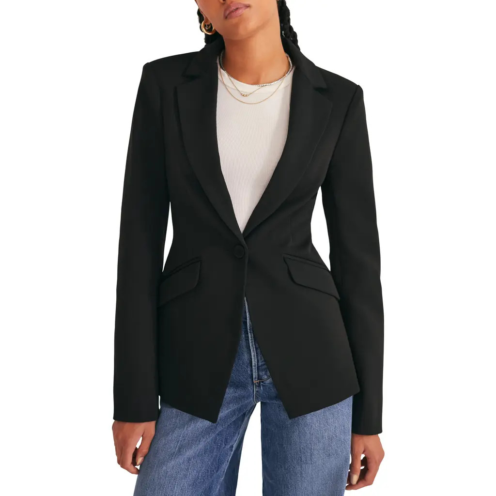 Favorite Daughter The Favorite Blazer in Black at Nordstrom, Size Medium | Nordstrom