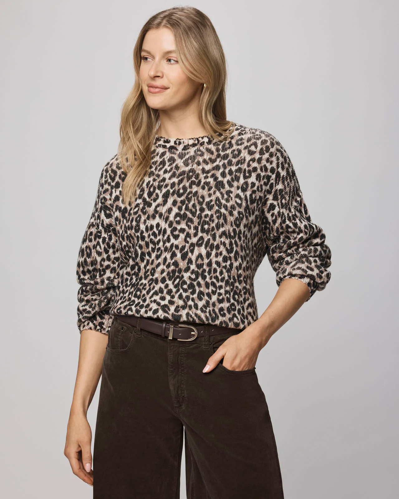 Delaney Leopard Sweater | Splendid
