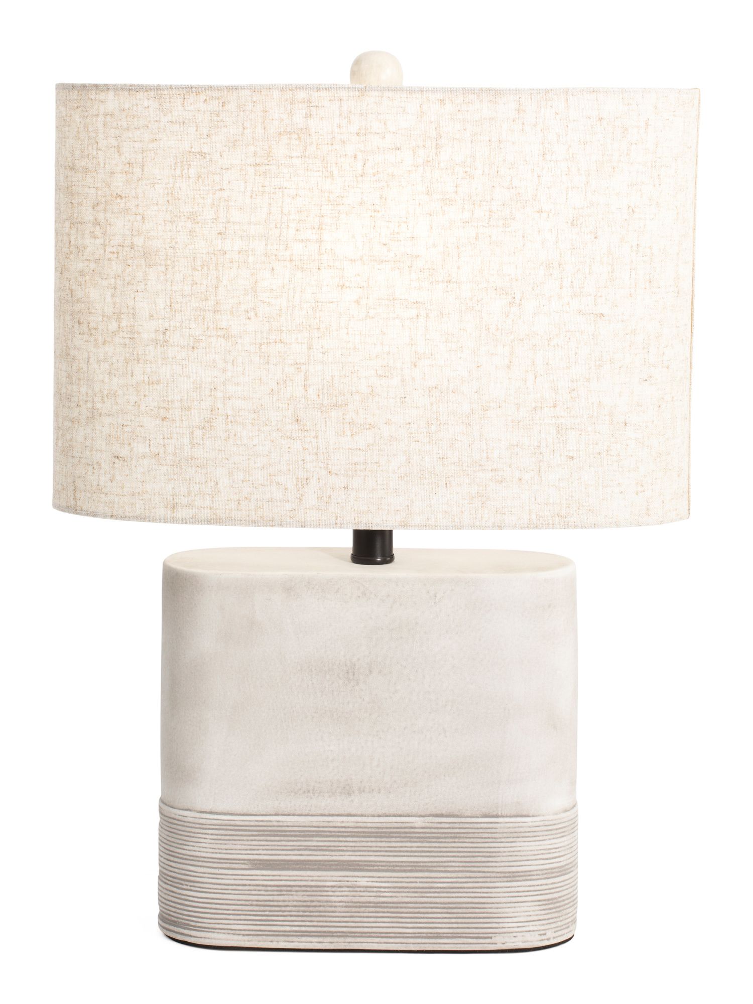 20in Cement Table Lamp | TJ Maxx