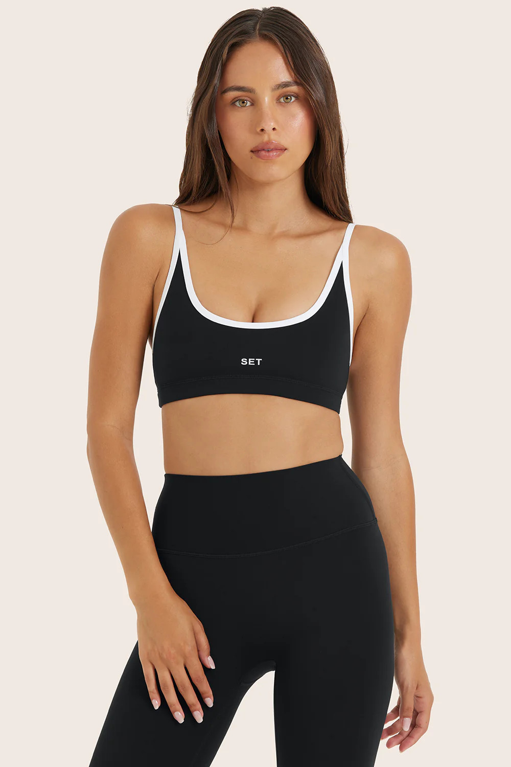 AIRLUXE™ BREATHE CONTRAST MOVE BRA - ORCA | SET Active