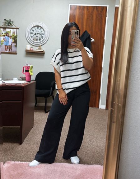 My OOTD 
SHEIN top
Abercrombie pants 

#LTKWorkwear #LTKStyleTip