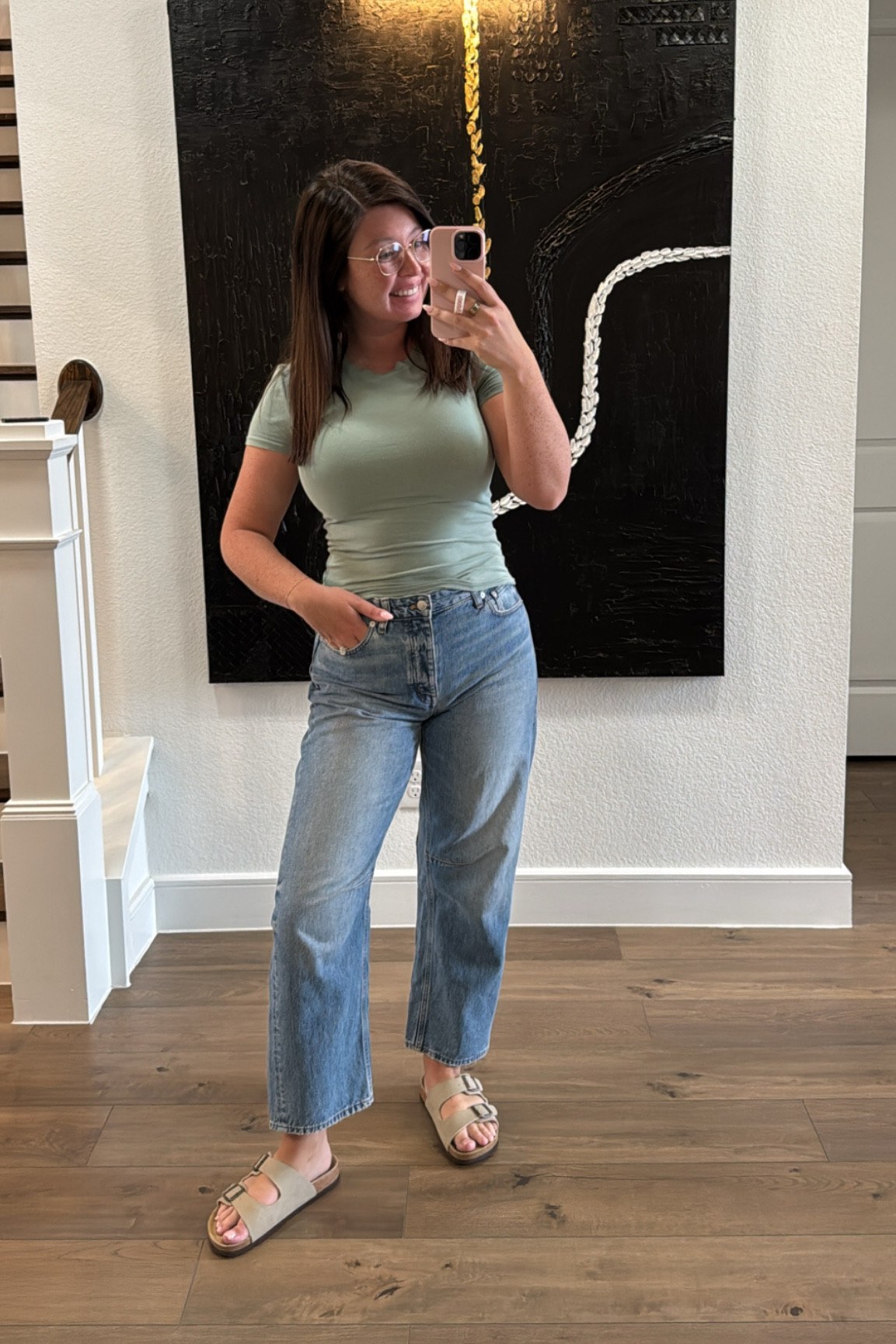 Casual outfit for today’s hair appointment 

#LTKMidsize #LTKStyleTip