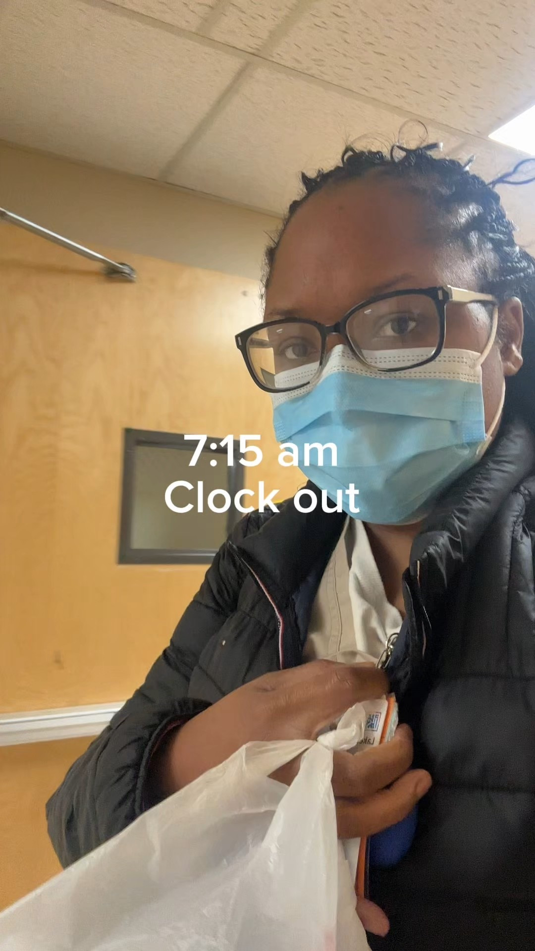 When I got home, it was over with!!! Lol