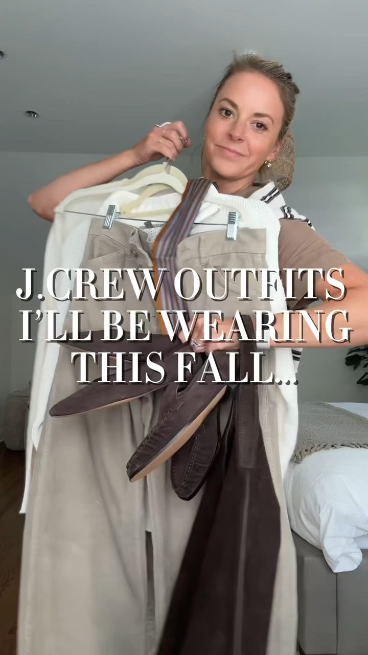 Fall shopping at @jcrew is always a good idea 🍂 They really do fall styles best, and I’m loving all of the easy layers and classics right now. Their lightweight cashmere pieces are always a go-to for me this time of year. And of course, I had to try the viral tiny rollneck sweater for myself—love it! 
Fit Tips:
•tiny rollneck sweater - size small/tts
•Corduroy pants - 26R/tts, I’m 5’5
•stripe cashmere sweater - size small/tts
•Corduroy dress - size XS/2/tts, I’m 5’5 (size up if between)
•corduroy skirt - size 2/tts (size up if between)
•shoes all fit tts
#injcrew #ad

#LTKgrwm #LTKSeasonal