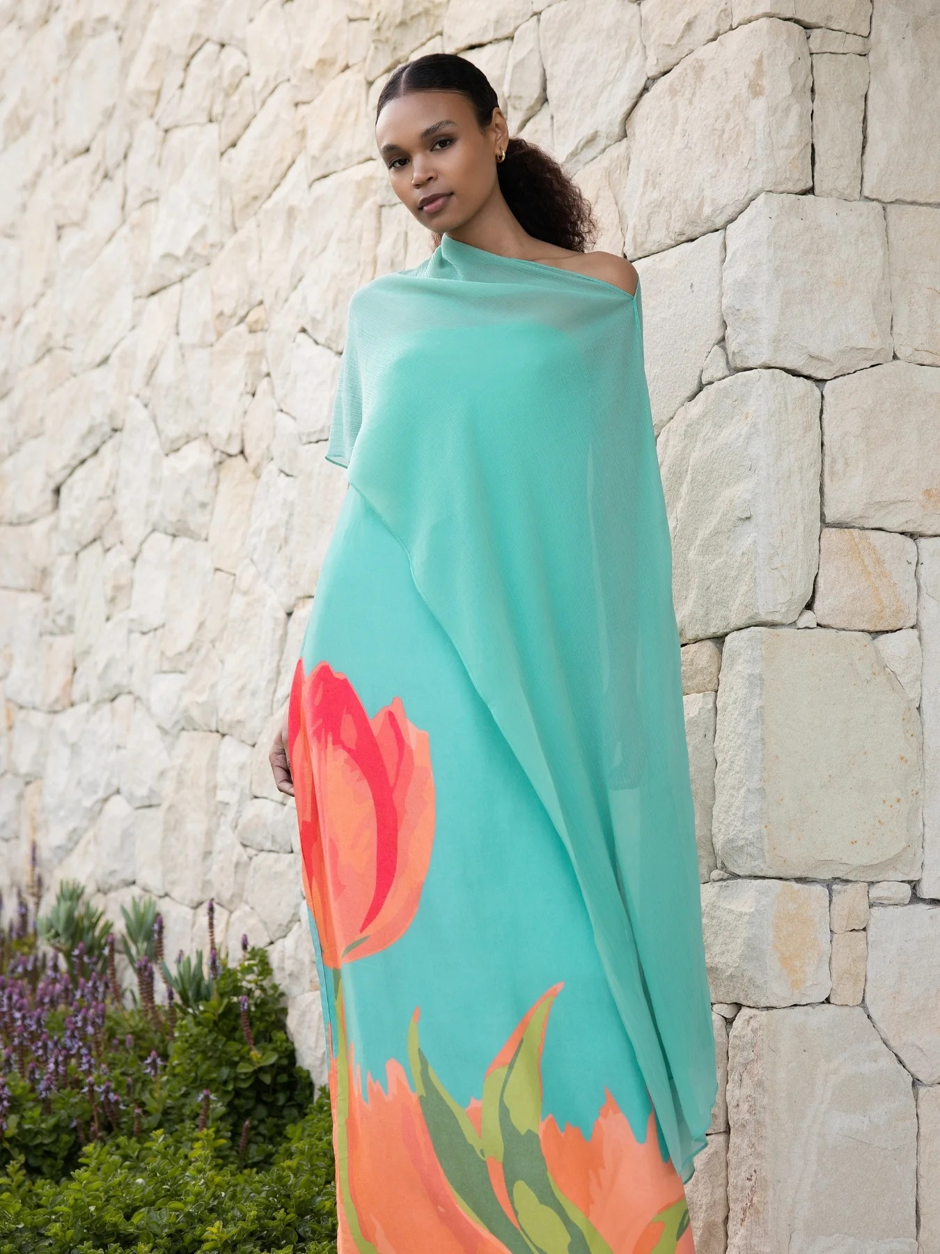 Tubi TWA FSC® Certified Viscose Dress - Tulip Mint | Diarrablu