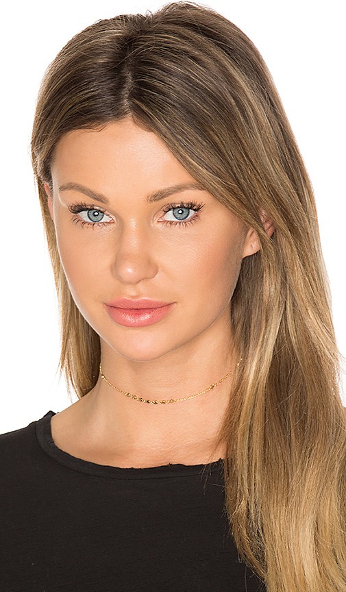 gorjana Chloe Mini Choker in Gold | Revolve Clothing