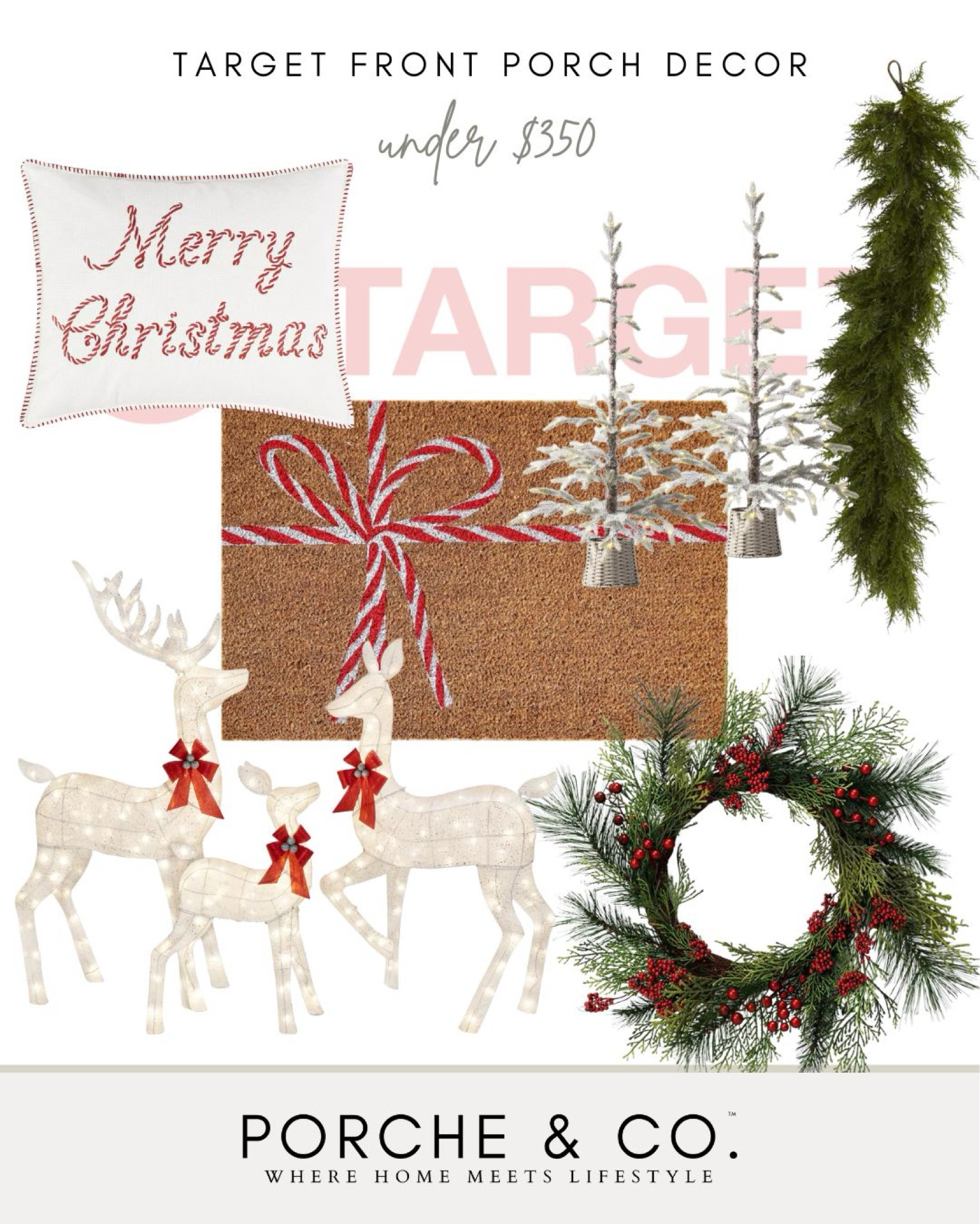 Target Christmas decor, Christmas decor, Target home decor, Christmas front porch
#porcheandco

#LTKHome #LTKSeasonal #LTKHoliday