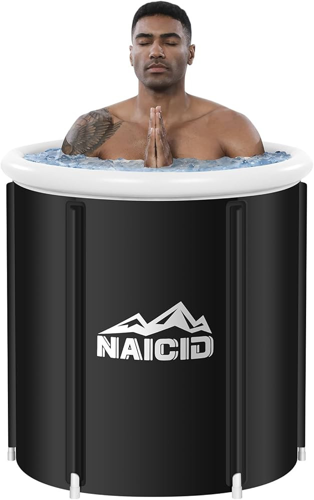 Amazon.com: NAICID Ice Bath Tub for Athletes, Cold Plunge Tub Outdoor 105 Gallons(400L), Portable... | Amazon (US)