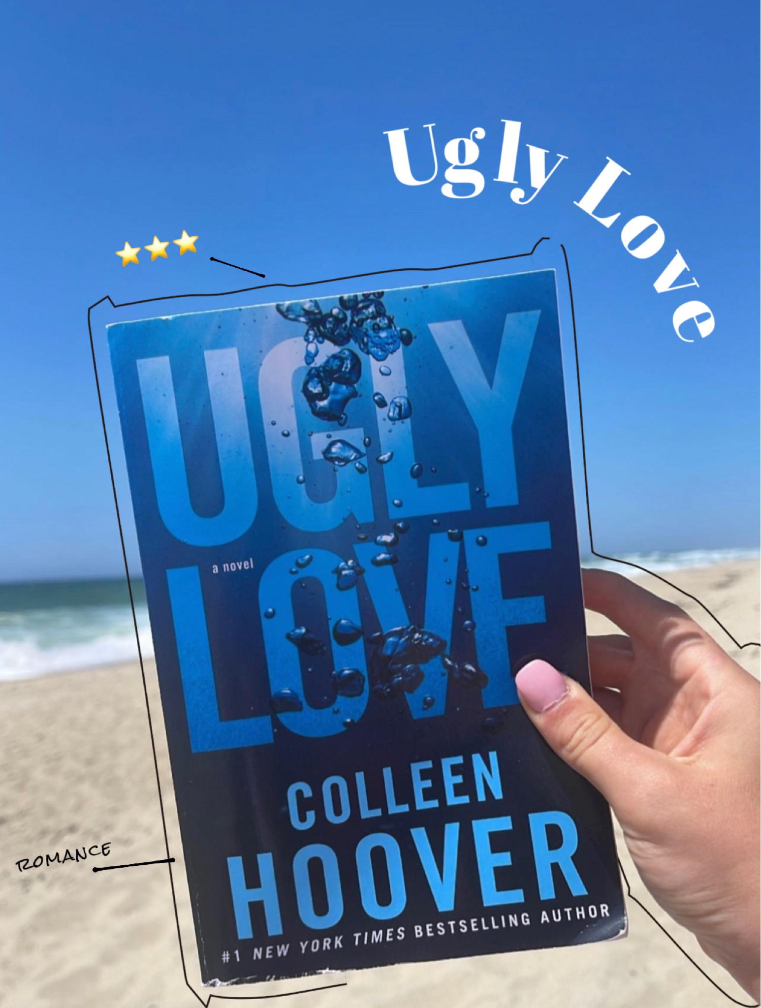 📚 Ugly Love ⭐️⭐️⭐️ 
✏️ Colleen Hoover
🔍 to me, this book was a predictable, and didn't live up to the hype. 🫠 i wasn't emotionally invested in the characters like i usually am with colleen's books. not a bad read at all, just very average! 