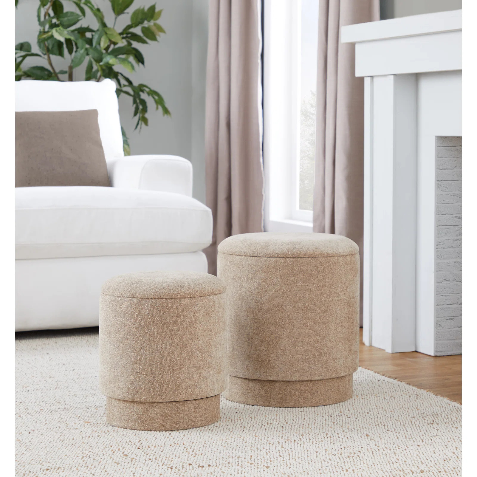 Wade Logan® Carlesia Upholstered Storage Ottoman & Reviews | Wayfair | Wayfair North America