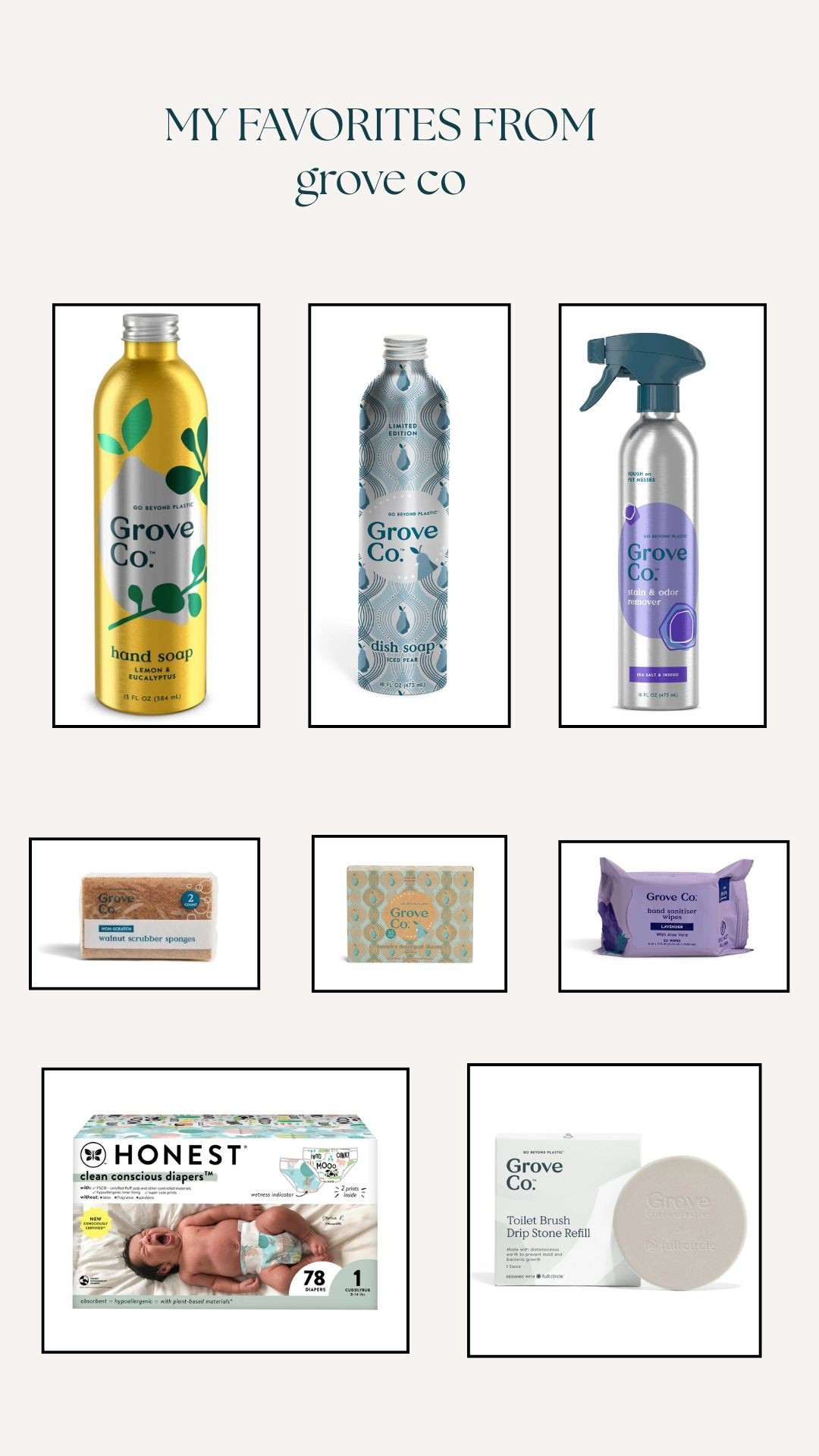 These are my favorite home products from Grove Co. Use “ash25” for 25% off on orders $75+. They make life super easy and ship right to your doorstep! 

#cleaning #groveco 

#LTKHome #LTKdayinmylife #LTKmomlife