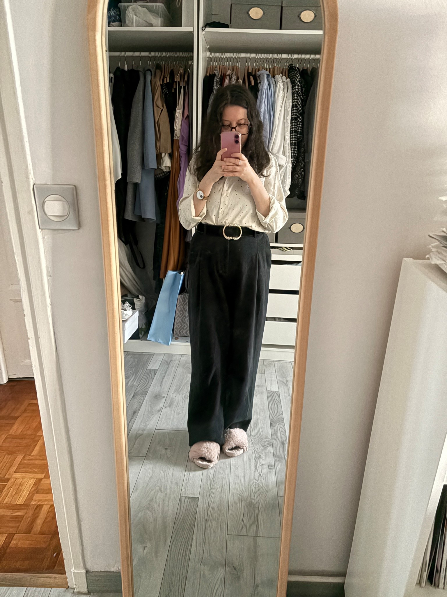 Look du jour 5/11
Chemise oiseau et pantalon brossé 

#LTKstyletip #LTKworkwear #LTKautumn