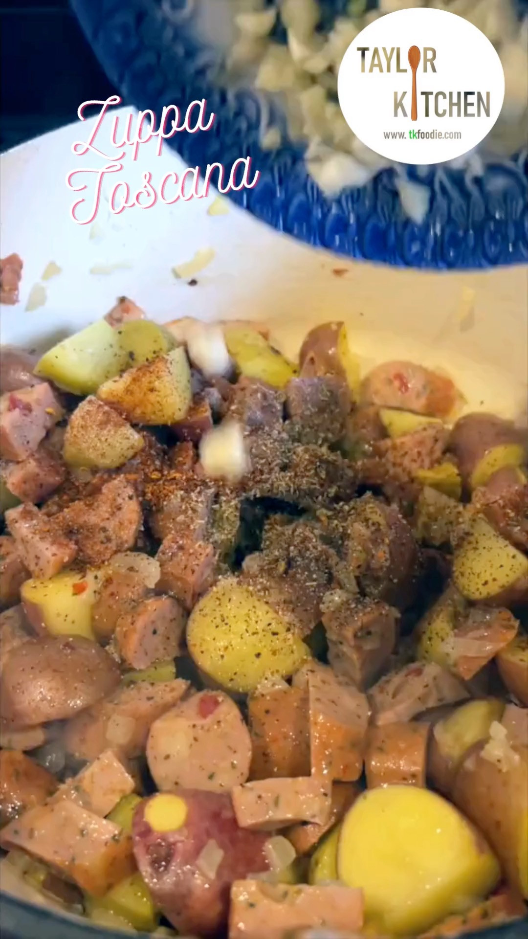 Zuppa Toscana (Tuscan Kale & Sausage Soup) has got to be one of the easiest & most delicious soups🥣.  It's on repeat in our house during soup season...and sometimes in between😉.  My version uses chicken sausage & coconut milk to keep it dairy free.

Find the easy recipe here on TKFoodie.com - https://www.taylorkitchen.net/recipes/tuscan-kale-sausage-soup-zuppa-toscana

All the things to make this come together in your own kitchen are here on my LTK, including my favorite Mueller budget friendly dutch oven. 

 #LTKfoodie #LTKHome #LTKFindsUnder100