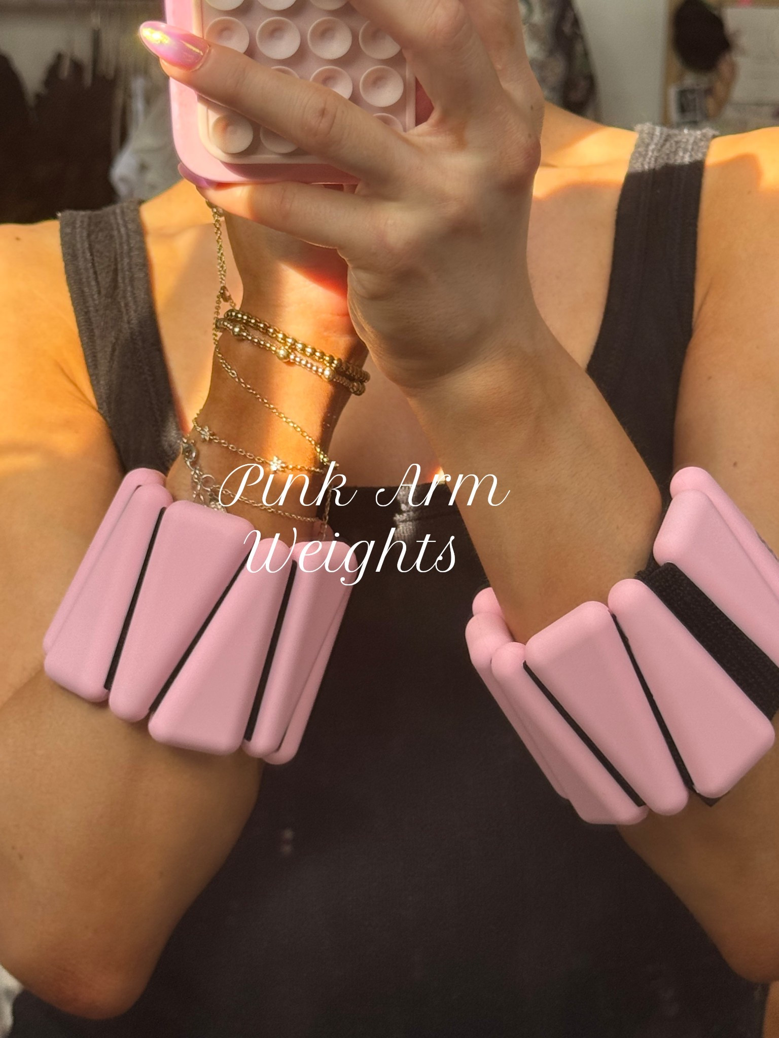 Pink Arm Weights or Ankle Weights #pink #workout #dumbbells 

#LTKSaleAlert #LTKSeasonal #LTKPetite