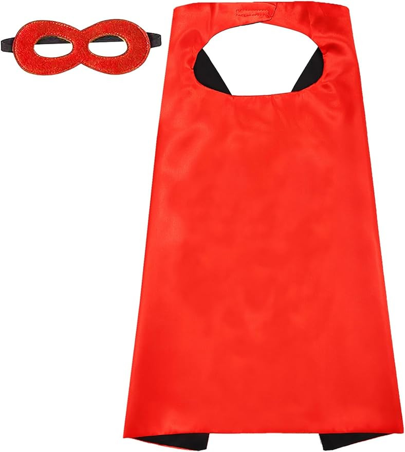 Superhero Capes for Kids Halloween Costumes and Dress up - Superhero Toys Capes 4-10 Year for boy... | Amazon (US)