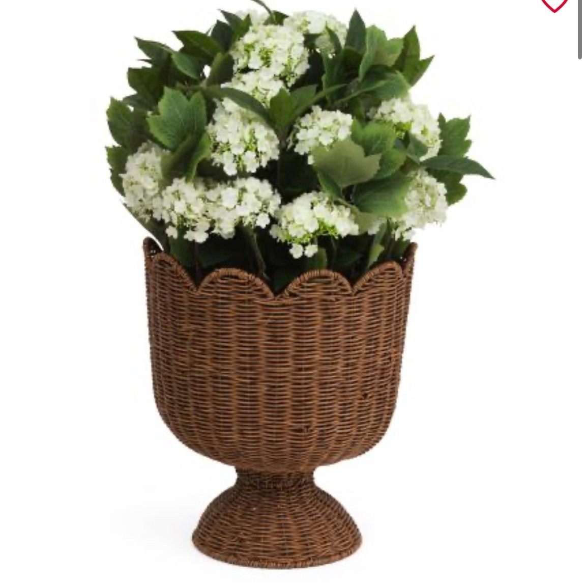 Prettiest faux hydrangeas in this adorable scalloped planter! I need this immediately!! #fauxflorals #home #spring #planter #scallop #outdoor

#LTKSeasonal #LTKSaleAlert #LTKHome