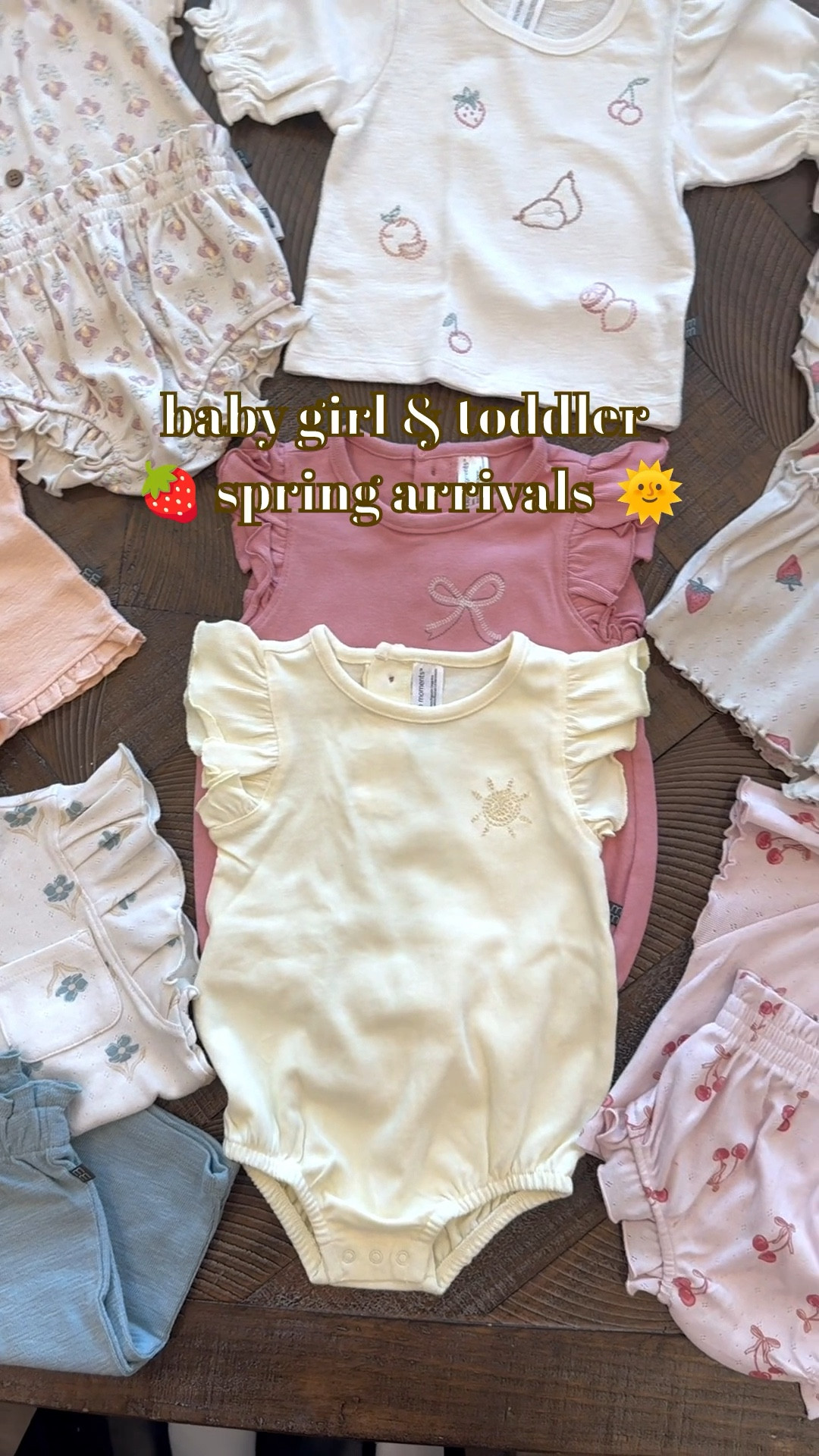 Modern Moments spring haul! Just love this precious line from Walmart 🍓🌞🍒🎀 #springstyle #babygirl #babygirlstyle #toddlerclothing #clothinghaul #modernmoments #walmartstyle

#LTKBaby #LTKKids #LTKmomlife
