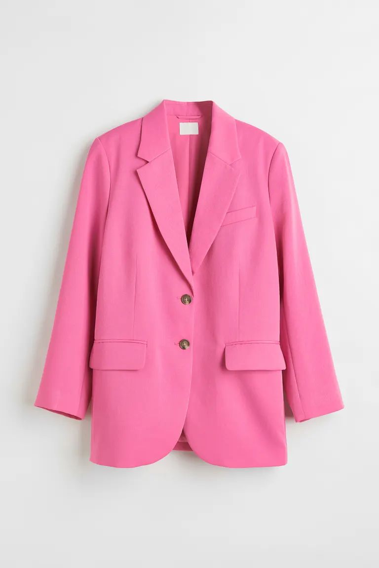 Einreihiger Oversized-Blazer | H&M (DE, AT, CH, DK, NL, NO, FI)