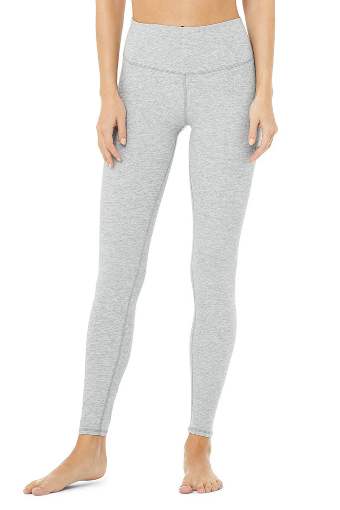 High-Waist Alosoft Highlight Legging - Zinc Heather | Alo Yoga (US)