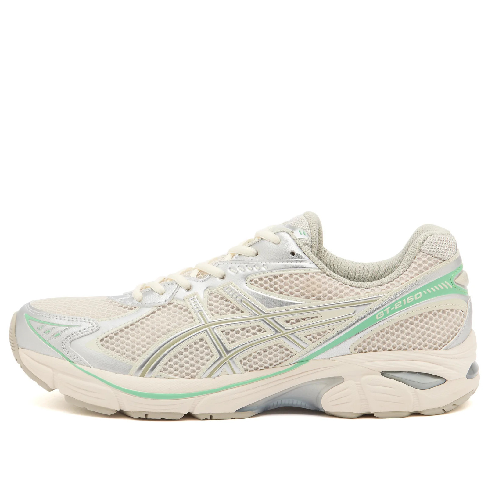 Asics GT-2160 Sneaker in Smoke Grey/Peppermint, Size UK 6.5 | END. Clothing