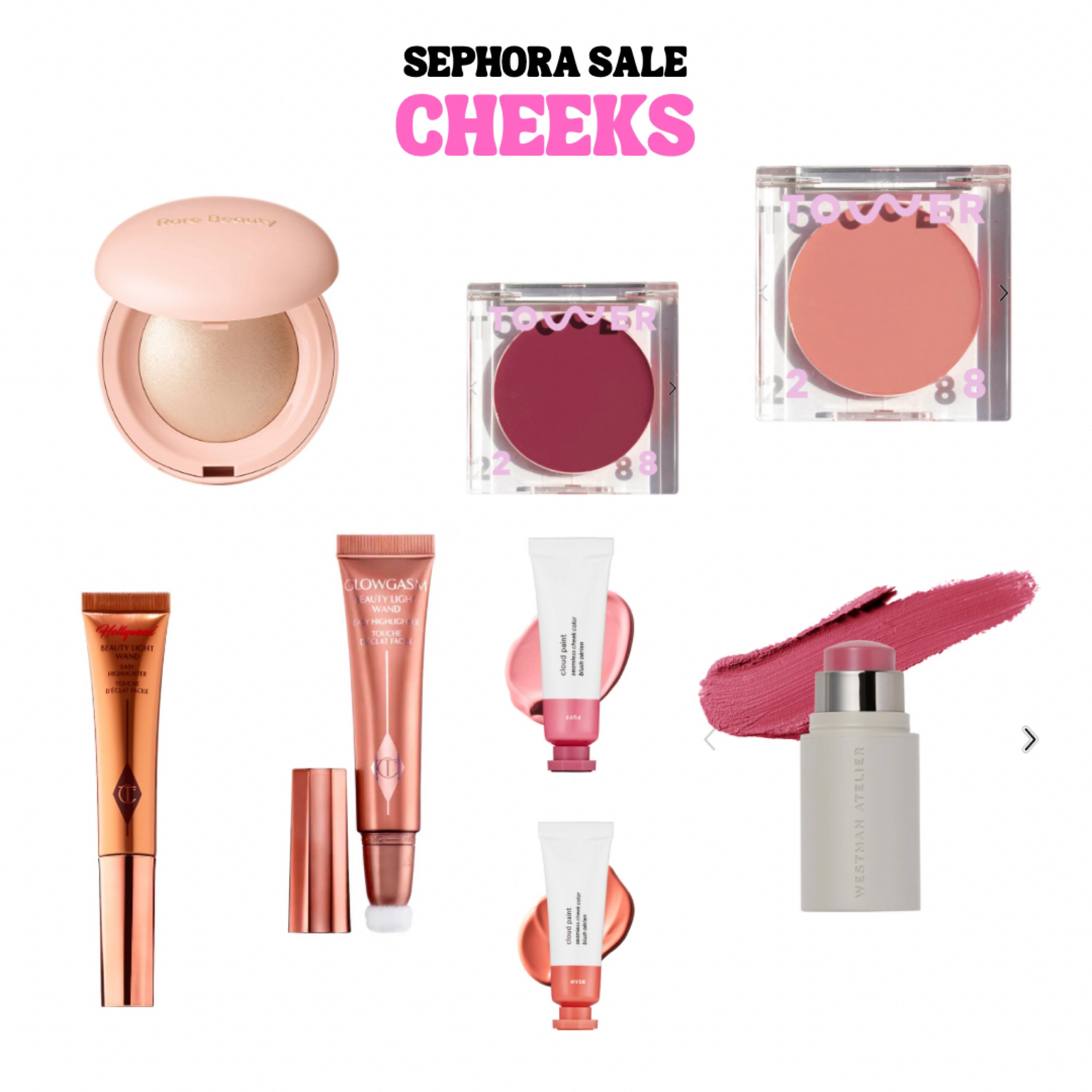 So excited for the Sephora sale! Here is what I use/go to for my cheeks.  

#LTKGiftGuide #LTKSaleAlert #LTKBeauty