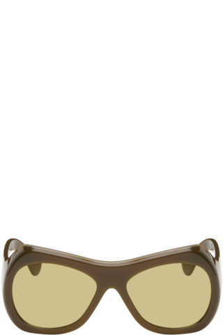Khaki Soledad Sunglasses | SSENSE