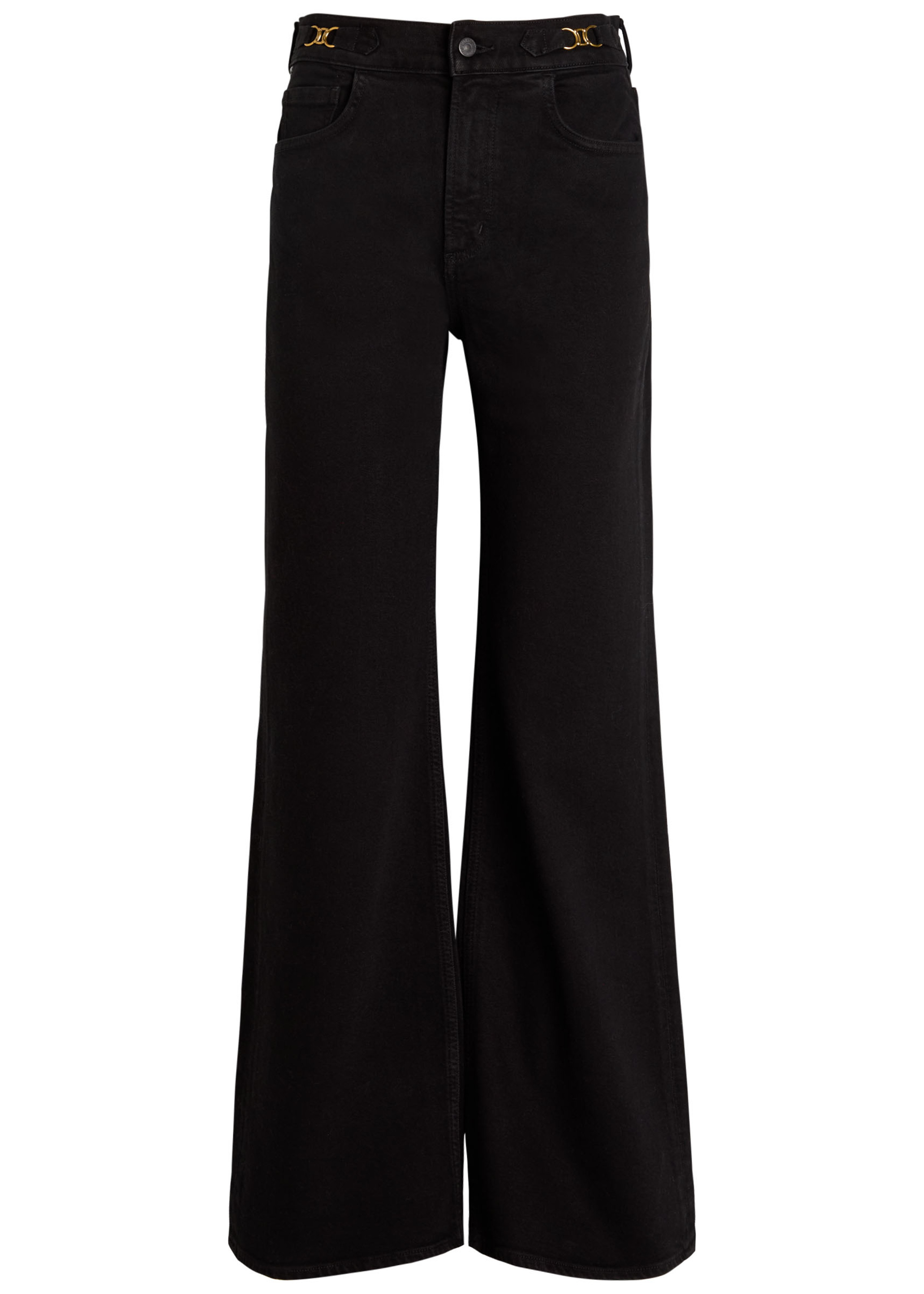 Kimberly horsebit-embellished flared-leg jeans | Harvey Nichols