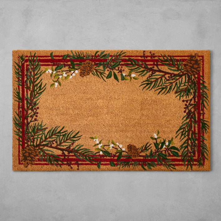 Williams Sonoma Woodland Berry Doormat | Williams-Sonoma