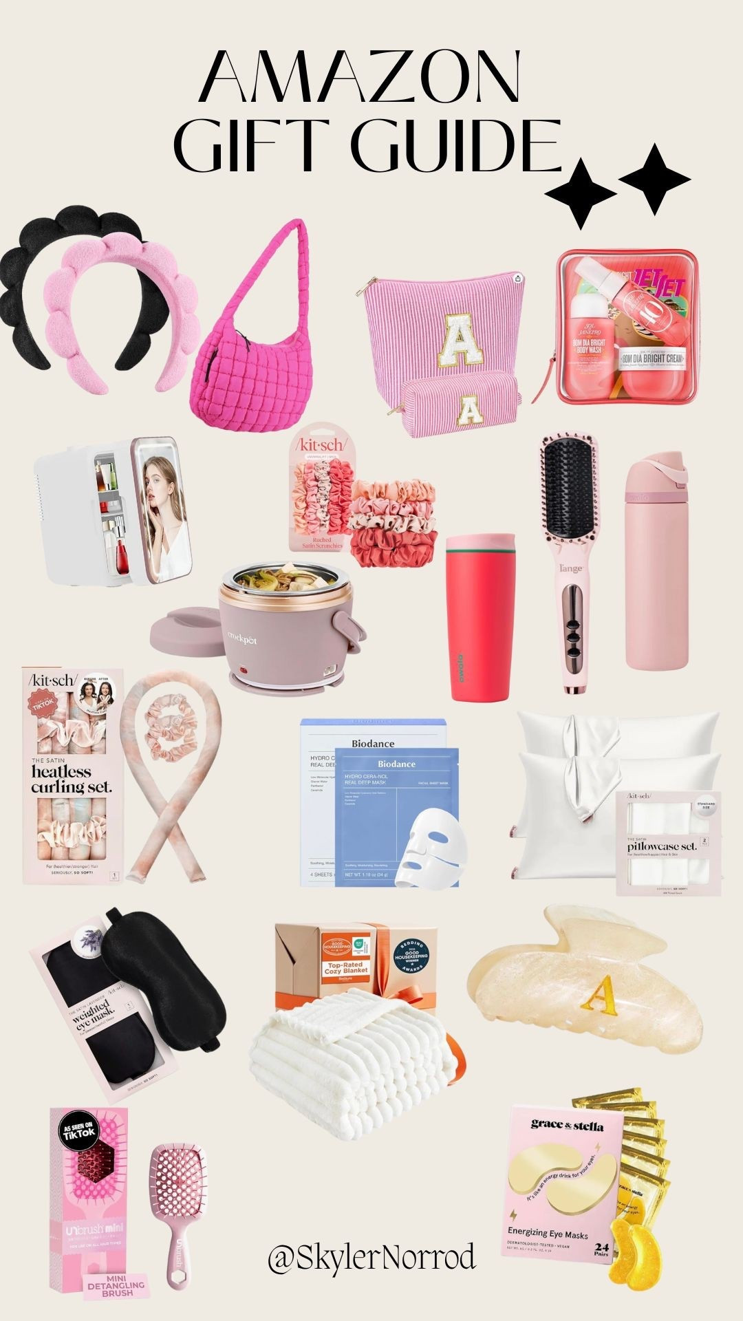A gift guide for exclusively for products you can find on Amazon! These are perfect for any girl in your life. Skincare, makeup, hair care 

#LTKCyberWeek #LTKHoliday #LTKGiftGuide