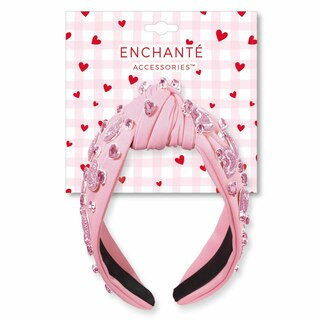 Enchante Valentine's Day Rhinestone Heart Headband, Pink | CVS Health