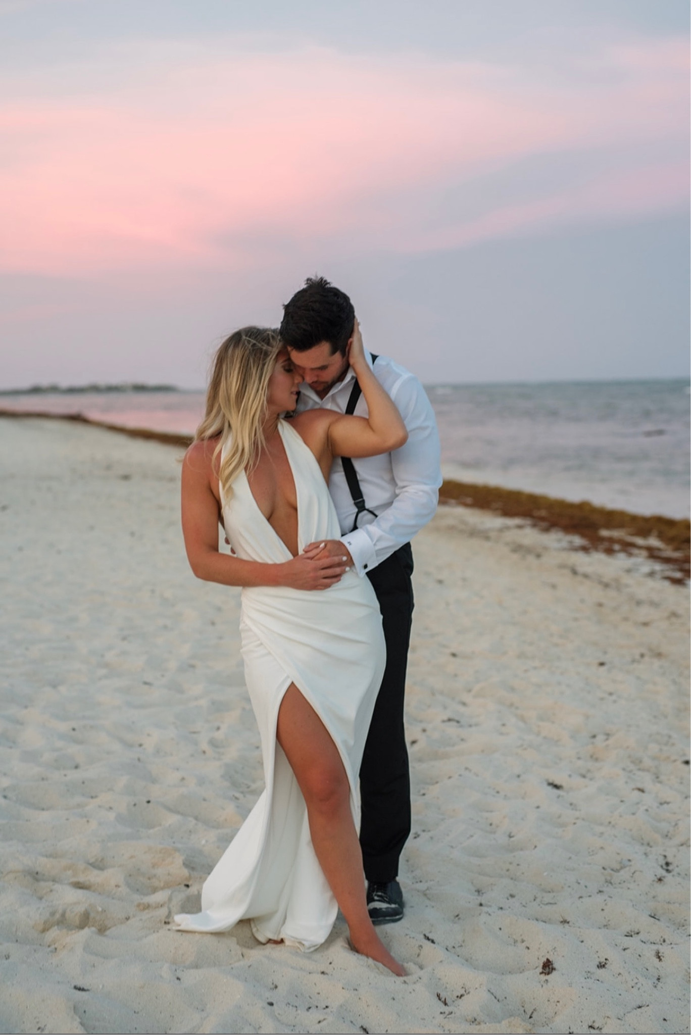 Sunset photos in my reception dress 🌅

#LTKFind #LTKwedding #LTKfit