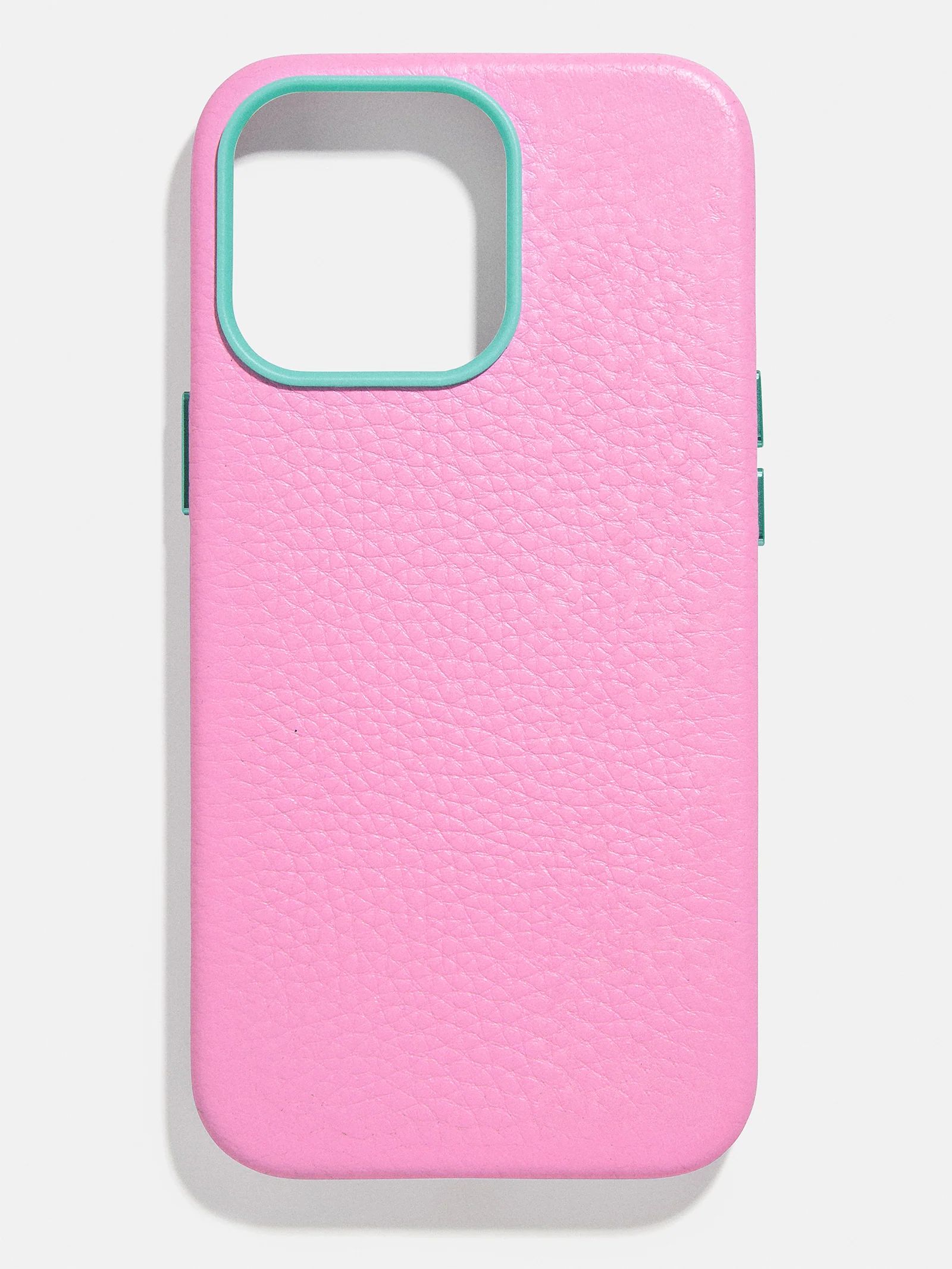 Leather Phone Case - Hot Pink | BaubleBar (US)