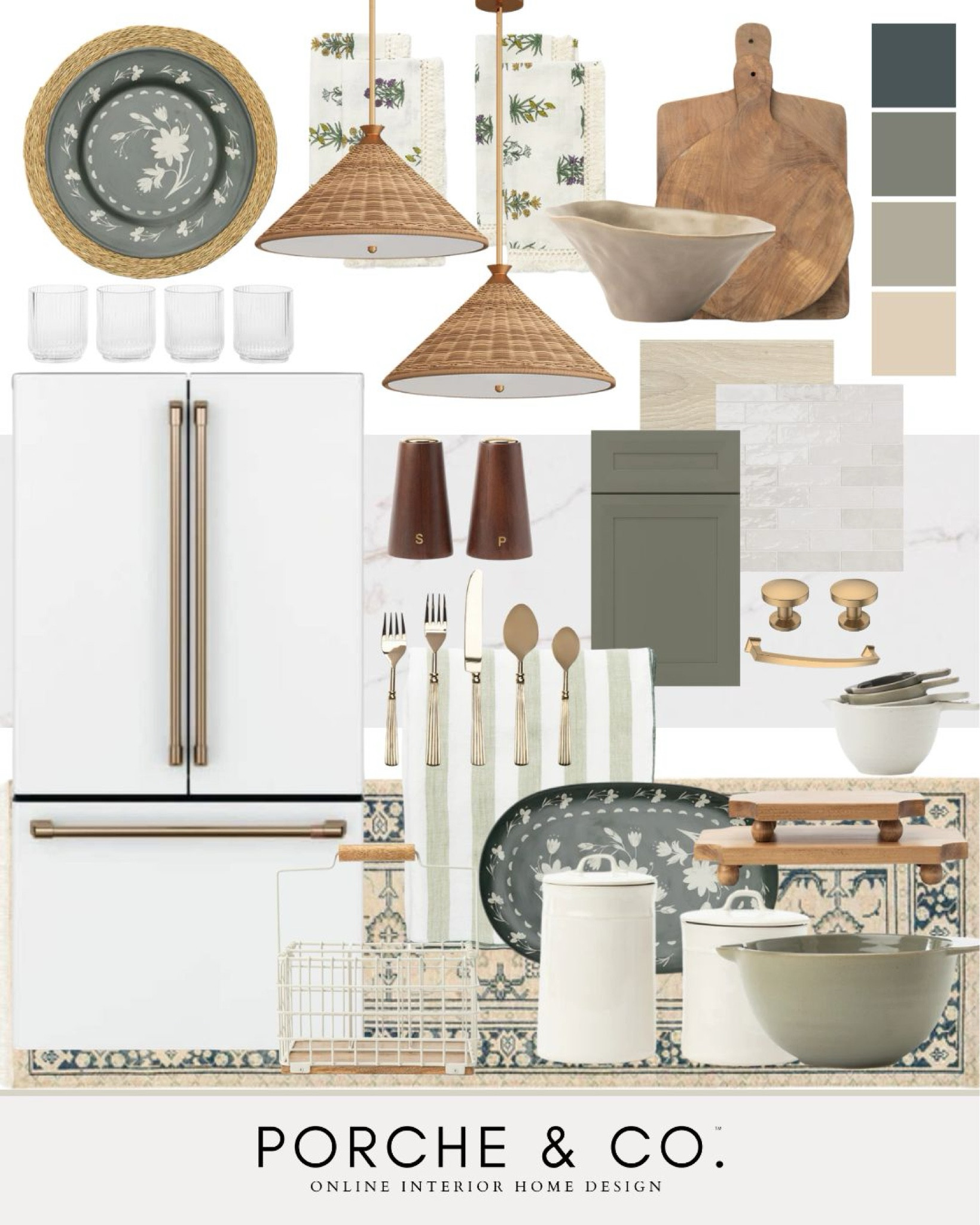 Curated collection, kitchen decor, Spring kitchen decor, Spring styling
#visionboard #moodboard #porcheandco 

#LTKstyletip #LTKSpringSale #LTKSeasonal