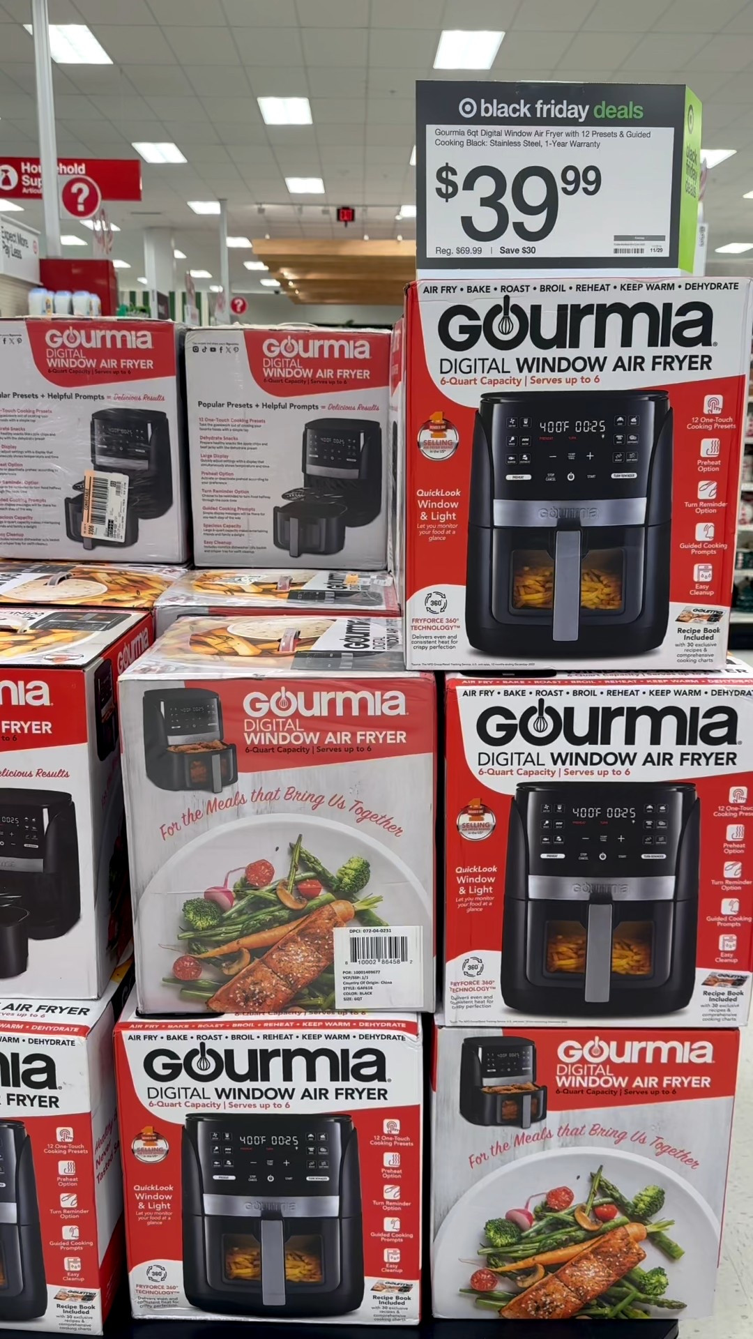 Such a good deal on these kitchen items . If you need any of these grab them now $39.99 for a air fryer and you can never have enough storage containers 
