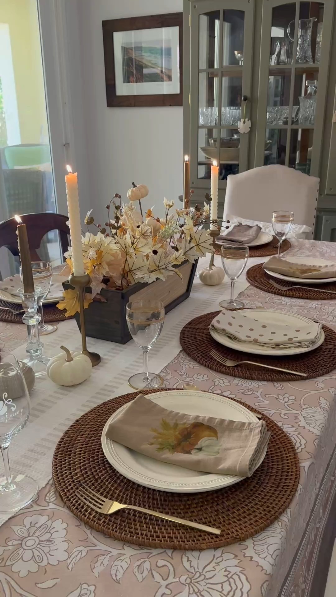 Let's make a Fall tablescape, but let's keep it neutral. 

#LTKSeasonal #LTKHome #LTKStyleTip