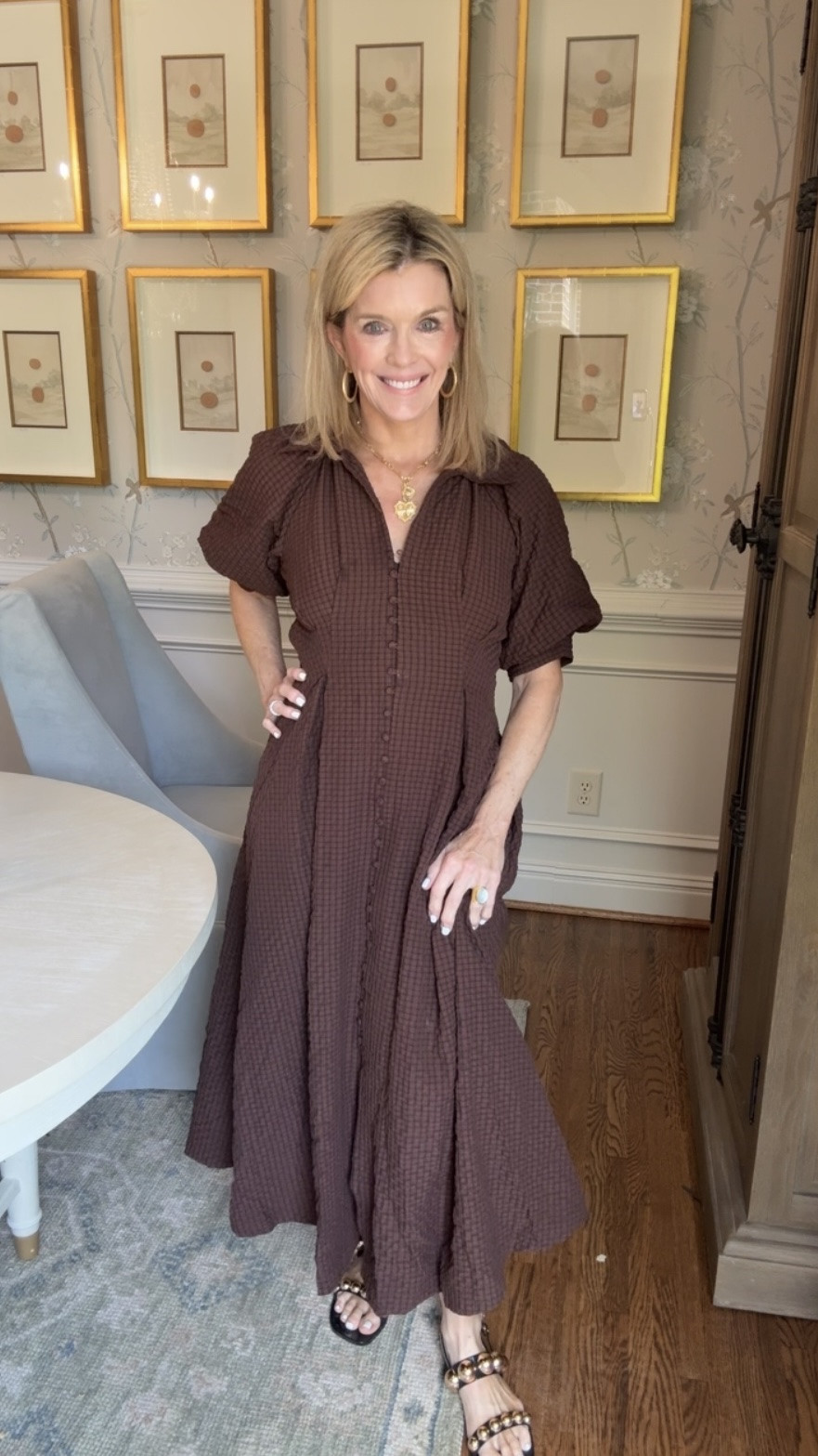I’m loving this new dress from @Anthropologie. It’s perfect for fall. 😍

I’m wearing a size small. ❤️

#LTKOver40 #LTKSeasonal #LTKootd