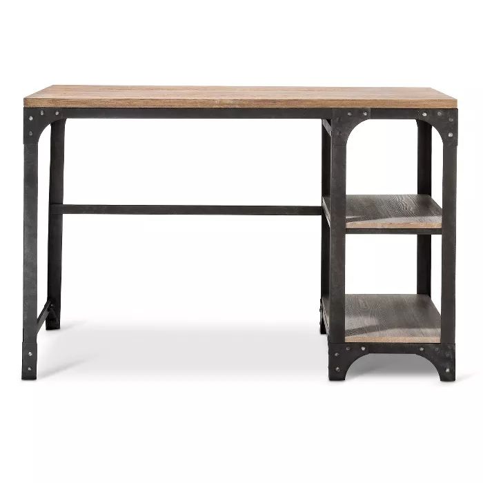 Franklin Wood Writing Desk with Storage - Threshold™ | Target