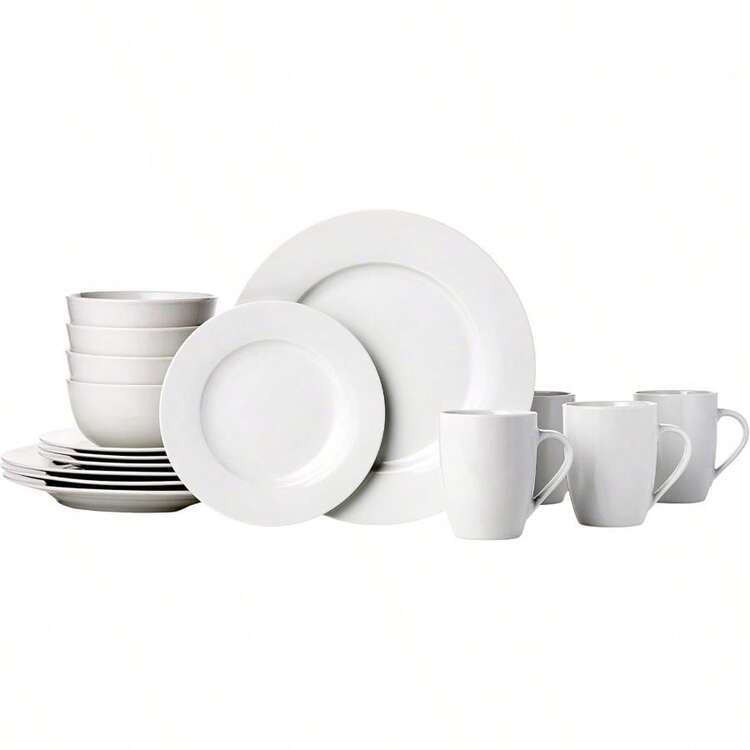 White Plates Set | SHEIN