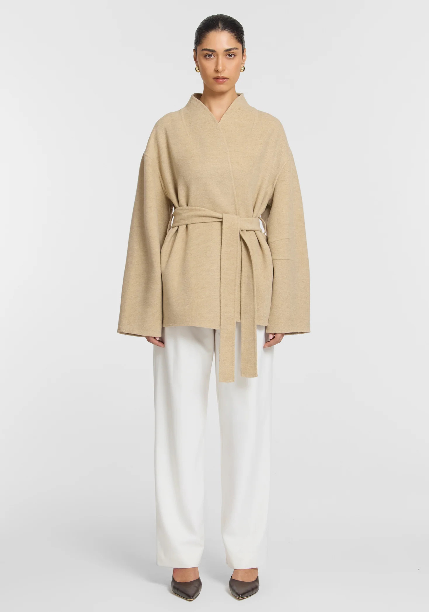 Inheritance Wool Coat - BUTTERSCOTCH / 0-0 | Viktoria & Woods
