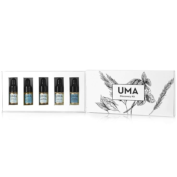 Uma Oils Discovery Kit Anti-Aging, Moisturizing and Brightening Skin Care to Fight Dark Spots, Ir... | Amazon (US)