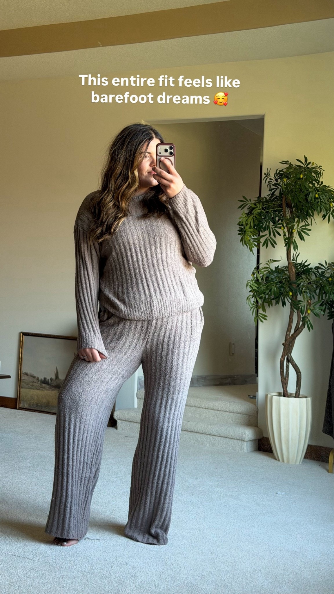 Entire fit feels like barefoot dreams 🤩 wearing size xl

Pajamas, lounge set, last minute gift idea, gift guide, winter, Christmas 

#LTKGiftGuide #LTKMidsize #LTKHoliday