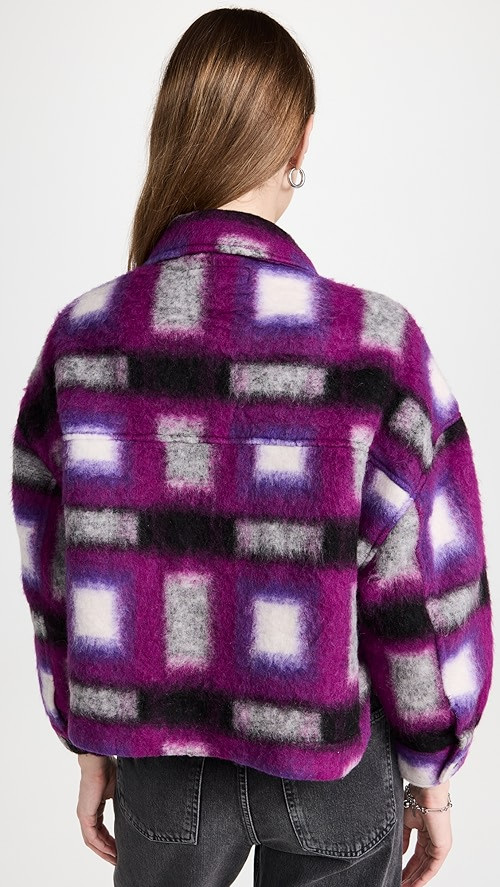 BLANKNYC Luck Finder Plaid Cropped Shacket | SHOPBOP | Shopbop